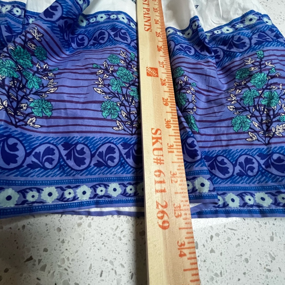 CeCe Blue and White Floral Mini Dress - Picture 12 of 12